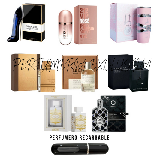 Kit ( 8 perfumes + perfumero)